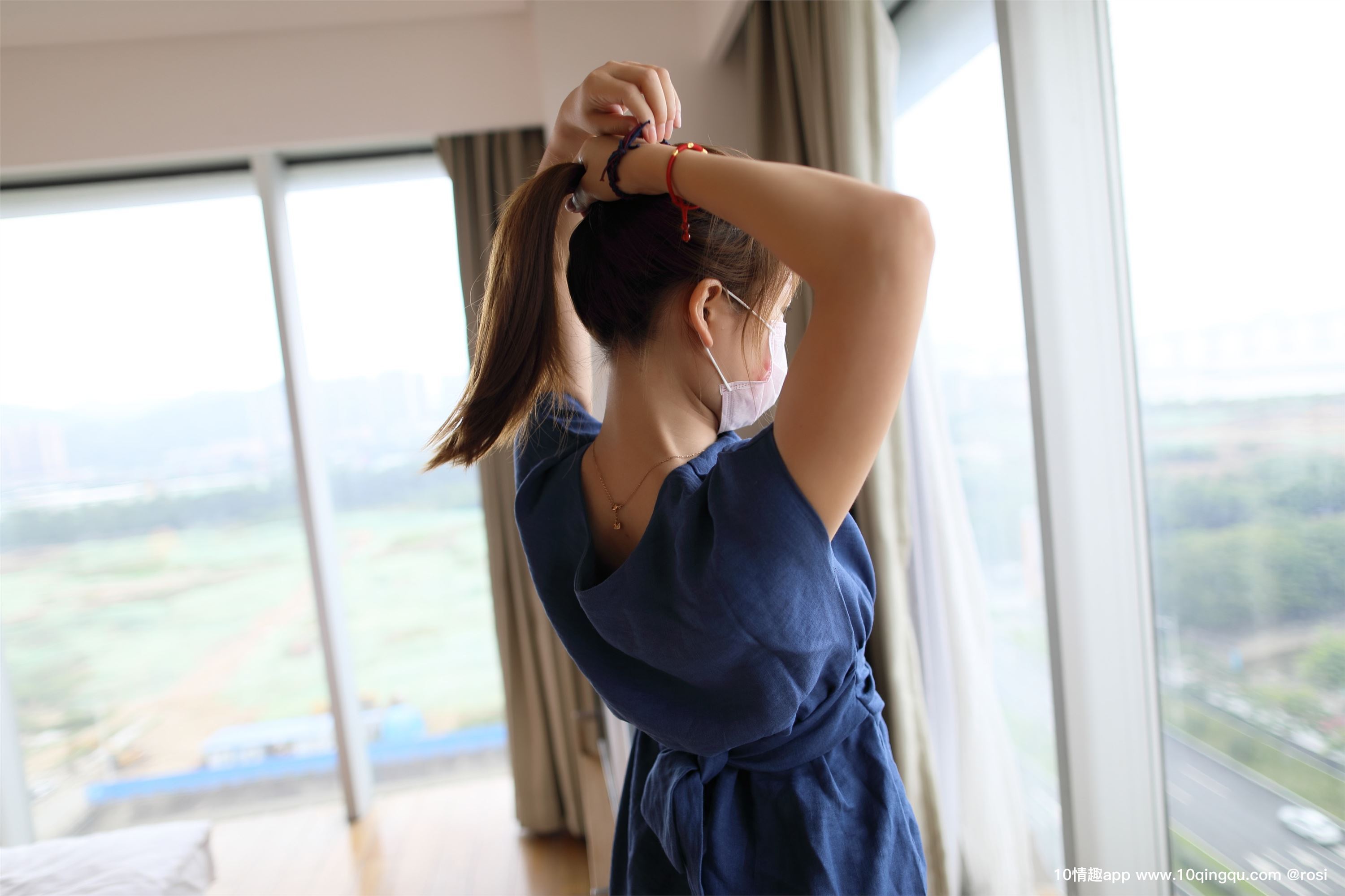 [ROSI写真]口罩系列 2019.05.16 NO.1068